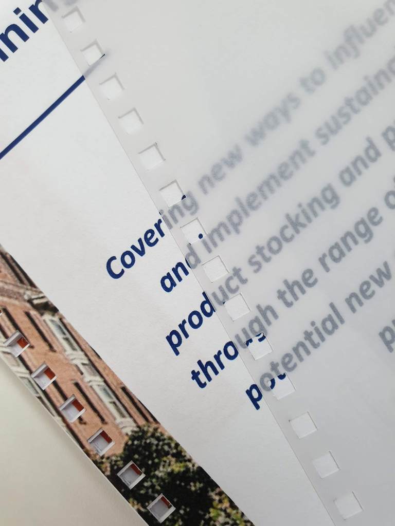 Plastic-Free Eco Premium Binding Covers