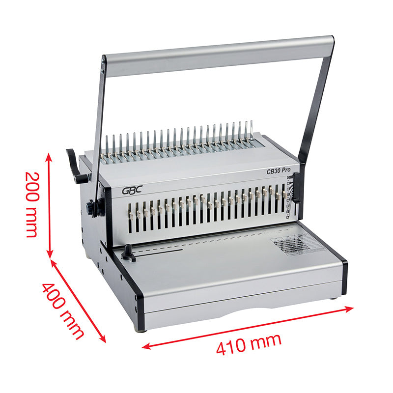 GBC CB30 Pro Heavy Duty Manual Punch and Comb Binding Machine