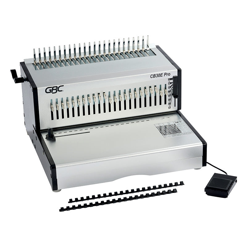 GBC CB30E Pro Heavy Duty Electric Punch and Comb Binding Machine