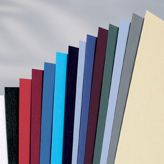 GBC LeatherGrain™ Binding Cover 250 gsm - Packs of 100