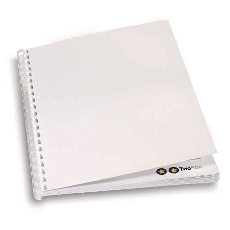 GBC Traditional® Binding Cover A4 White 220 gsm - Packs of 100