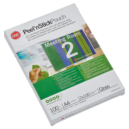 GBC Peel'nStick™ Laminating Pouches
